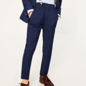 NWT Zara Boys Navy Dress Pants, 9Y